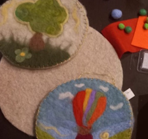 Keçe Pano Ağaç Yapımı